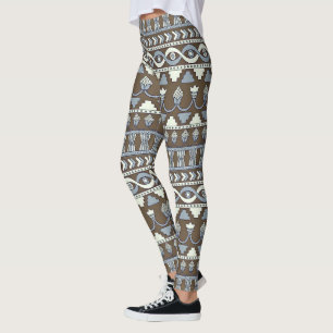 Mesopotamian Art Leggings