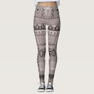 Mesopotamian Art Leggings