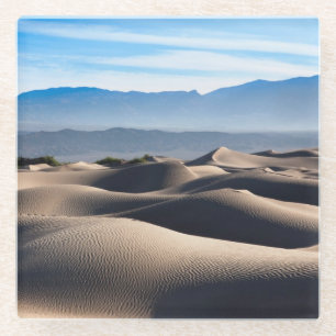 Mesquite Flat Sand Dunes Glass Coaster