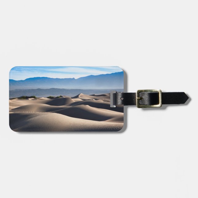 Mesquite Flat Sand Dunes Luggage Tag (Front Horizontal)