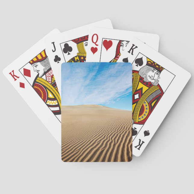 Mesquite Flats Sand Dunes Playing Cards (Back)
