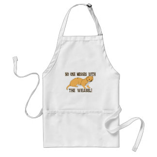 Mess With The Weasel Standard Apron