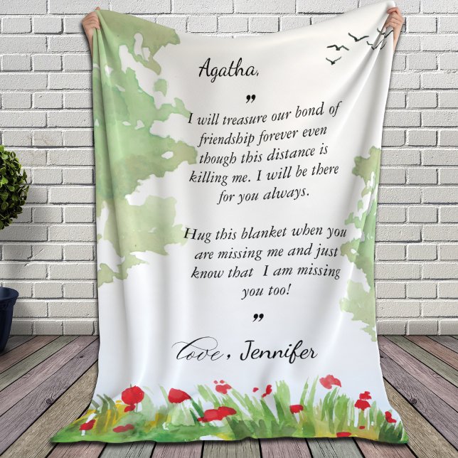 Message for Bestfriend on a Blanket | BlushFloral  (Creator Uploaded)