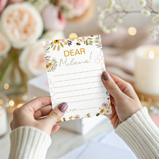 Message for the Future Bee Time Capsule Invitation