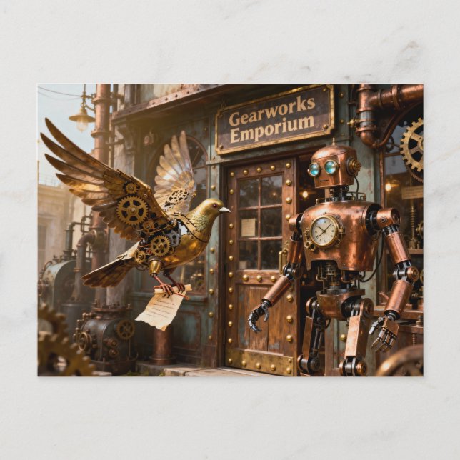 Message for the Shop Postcard (Front)