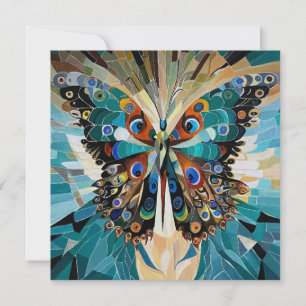 Message from the Butterfly: Flat Card Design