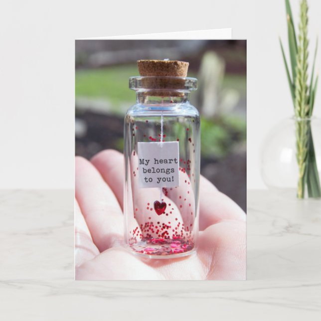 Message in a Bottle - Customise Card (Front)