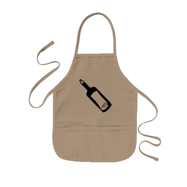 Message in a bottle. kids apron (Front)