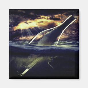 Message in a Bottle Magnet