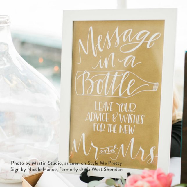 Message in a Bottle Wedding Guestbook Sign (Creator Uploaded)