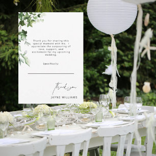 Message Ivy Bridal Shower Thank You  Invitation