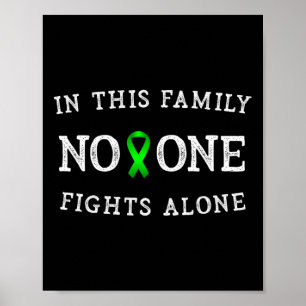 Message Kidney Disease Awareness For Women Men Poster