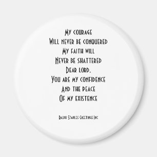 message of faith magnet