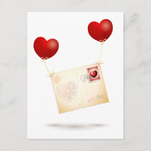 Message of Love Postcard