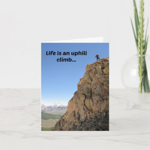 Message of praise and encouragement. card