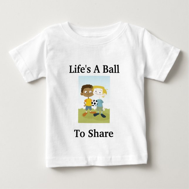 Message of unity baby T-Shirt (Front)