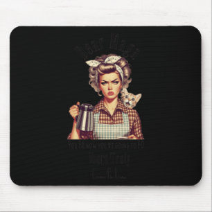 Messages From Childless Cat Ladies 2 Chiffon Top Mouse Pad