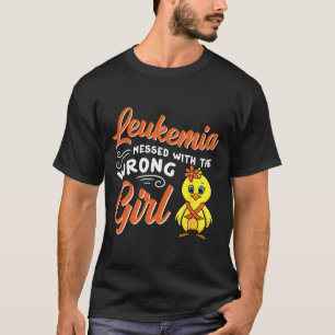 Messed With The Wrong Girl Chick Awareness Women  T-Shirt