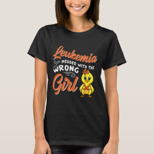 Messed With The Wrong Girl Chick Awareness Women  T-Shirt