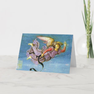 Messenger Angel Holiday Card