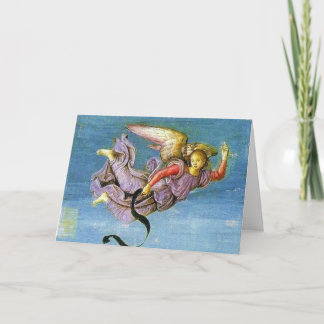 Messenger Angel Holiday Card