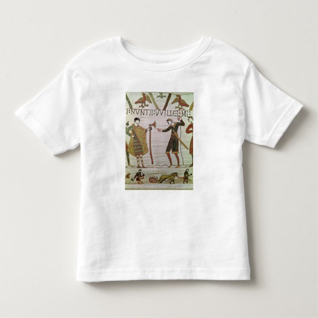 Messengers of Duke William came to find Count Toddler T-Shirt (Front)