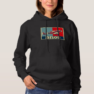 Messerschmitt Bf109 Ww2 Military Fighter Plane Air Hoodie