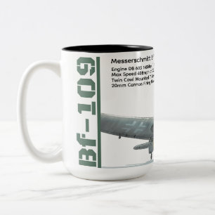 Messerschmitt Bf 109G-2 Two-Tone Coffee Mug