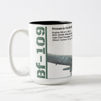 Messerschmitt Bf 109G-2 Two-Tone Coffee Mug