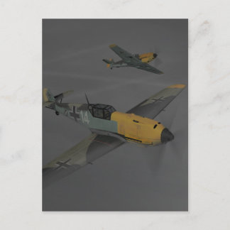 Messerschmitt ME109 Postcard