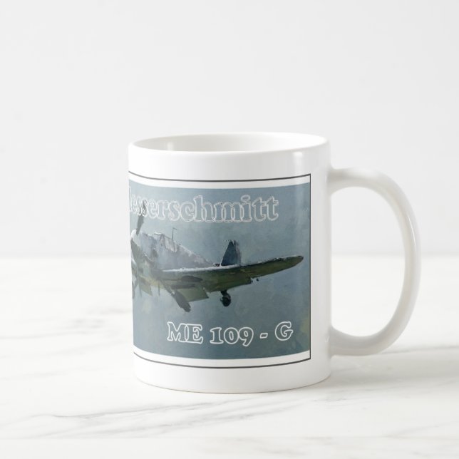 Messerschmitt ME 109 - G Coffee Mug (Right)