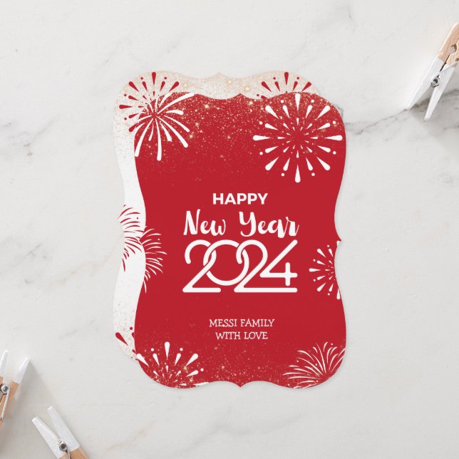 MESSI 2024 GREETING CARD (Front/Back In Situ)