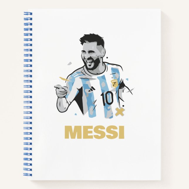 Messi Notebook (Front)