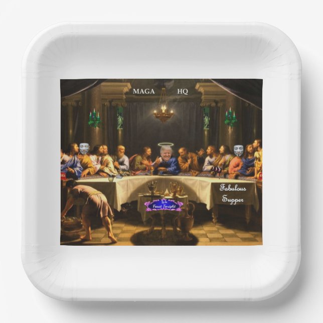 messiah paper plate (Front)