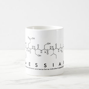 Messiah peptide name mug