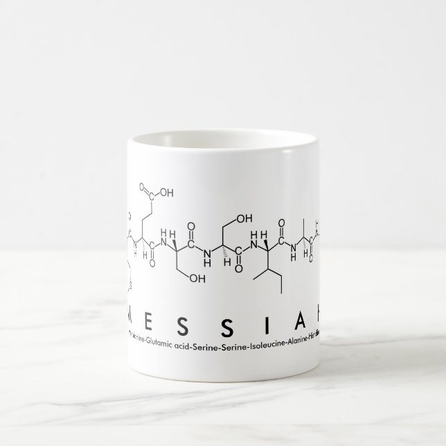 Messiah peptide name mug (Center)