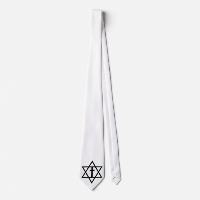 Messianic Jew  Tie (Front)