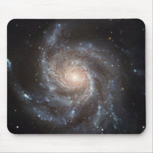 Messier 101 Galaxy Mouse Pad