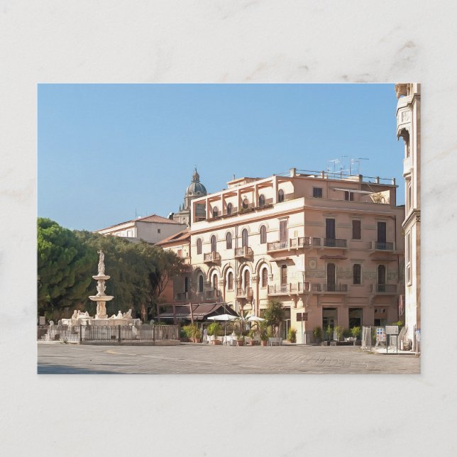 Messina. #1   postcard (Front)