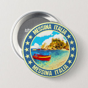 Messina 7.5 cm round badge