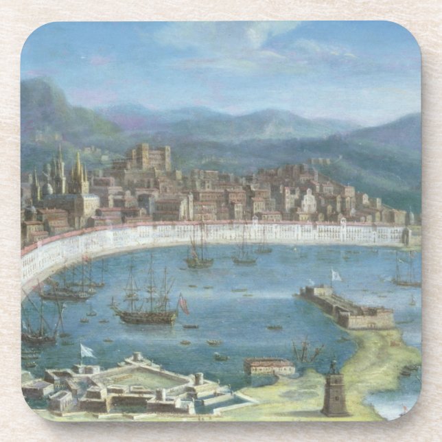 Messina - a Panoramic View of the Port Coaster (Front)