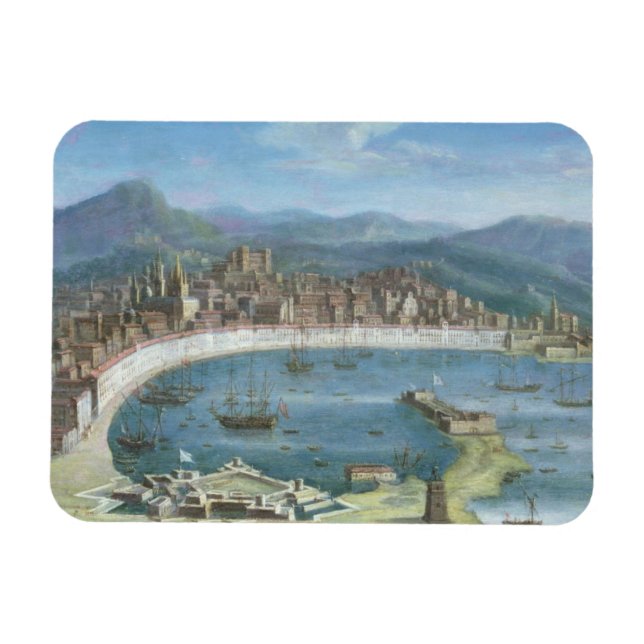 Messina - a Panoramic View of the Port Magnet (Horizontal)