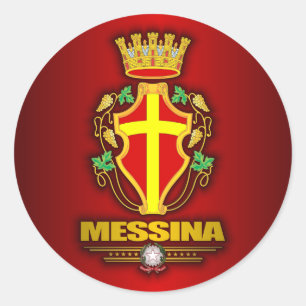 Messina Classic Round Sticker