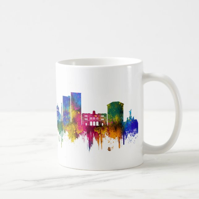 Messina Italy Skyline Coffee Mug (Right)
