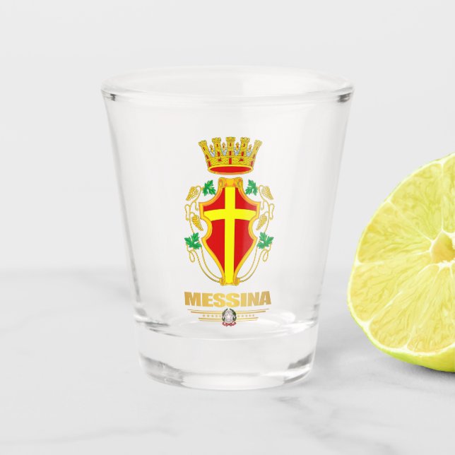 Messina Shot Glass (Front)