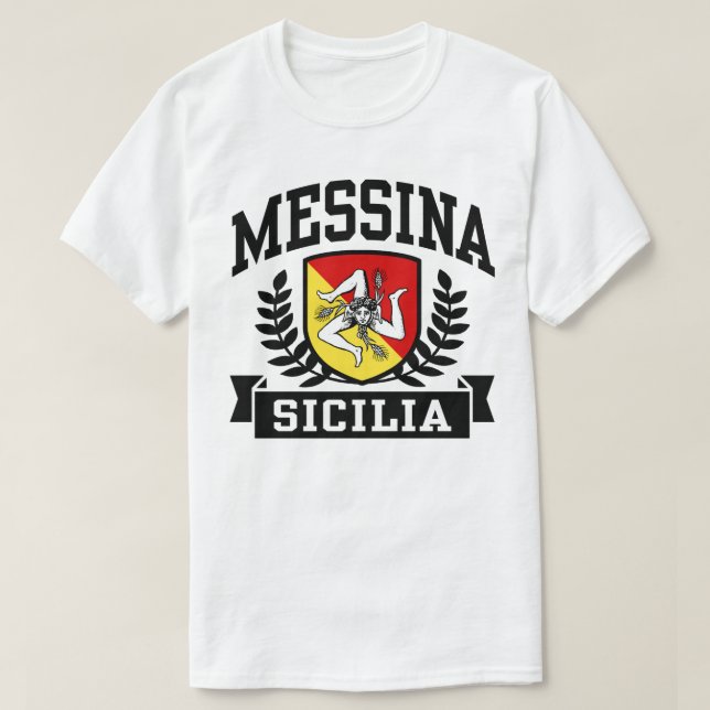 Messina Sicilia T-Shirt (Design Front)
