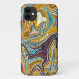 Messy Abstract Painting   Best abstract art iPhone 11 Case
