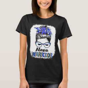 Messy Bun Ataxia Warrior T-Shirt