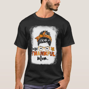 Messy Bun Fall Autumn T-Shirt