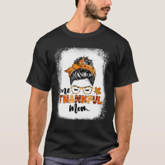 Messy Bun Fall Autumn T-Shirt